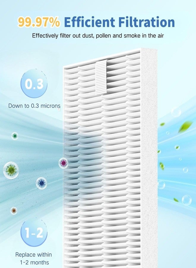 WILERDA 6 Pack HEPA Filter Replacement Compatible with Momcozy, Grownsy, Papablic, MOMFANN Bottle Washer, 99.97% Effective Filtration, Safe Bottle Ceaning Parts - Image 5